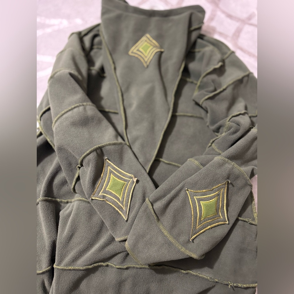 Elf/fairy Green Hooded Sweater/Jacket Size L - Picture 9 of 10